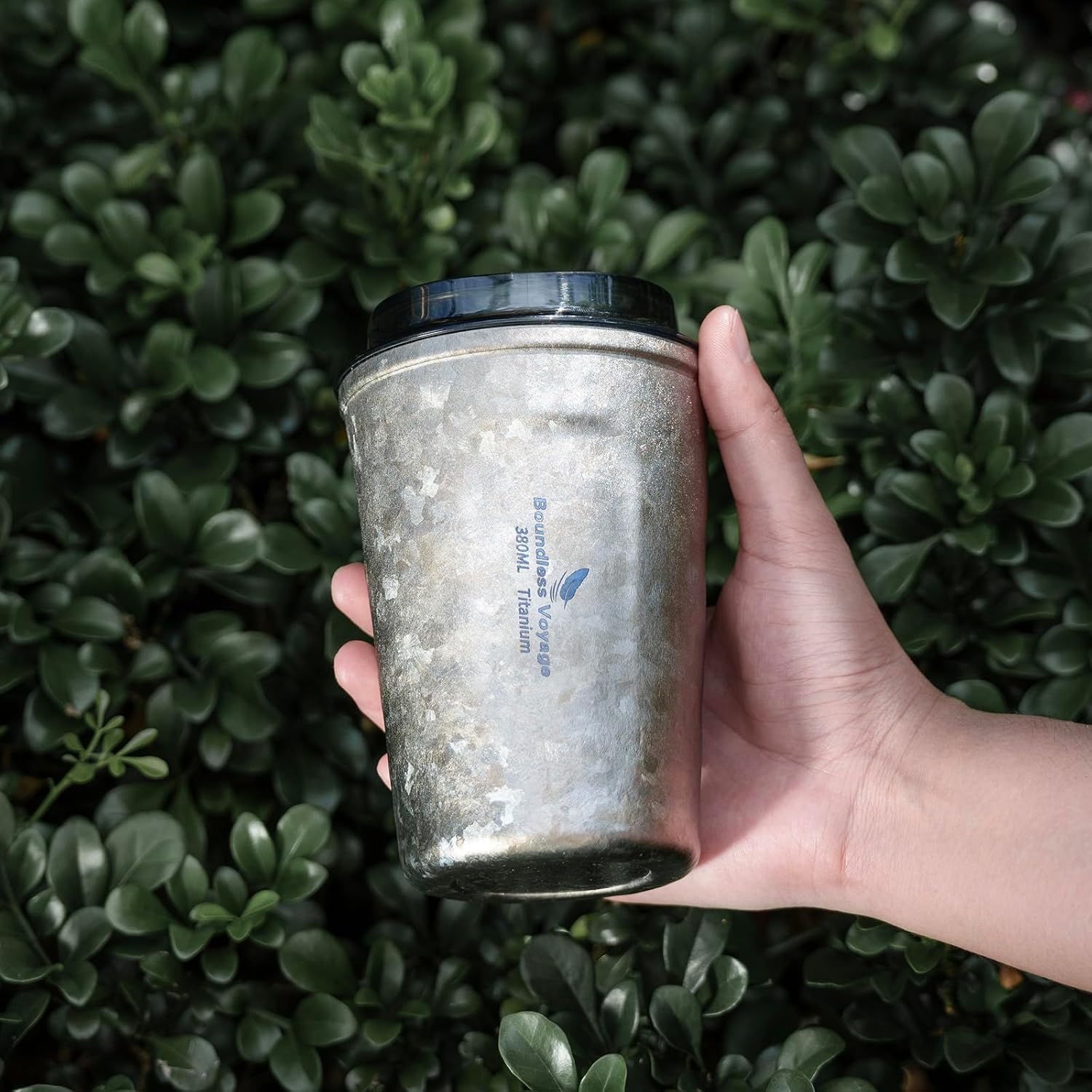 Boundless Voyage Titanium Insulated Travel Coffee Mug with Lid Double Wall Cup Reusable & Leak Proof Cup, Keeps Liquids Hot or Cold Ti3235D - Image 9