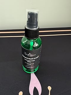 Hand Sanitizer Spray – Moisturizing Sanitizer Mist with Premium Fragrance Oils – Refreshing Travel Size Hand Sanitizer (Caramel Apple Crush)