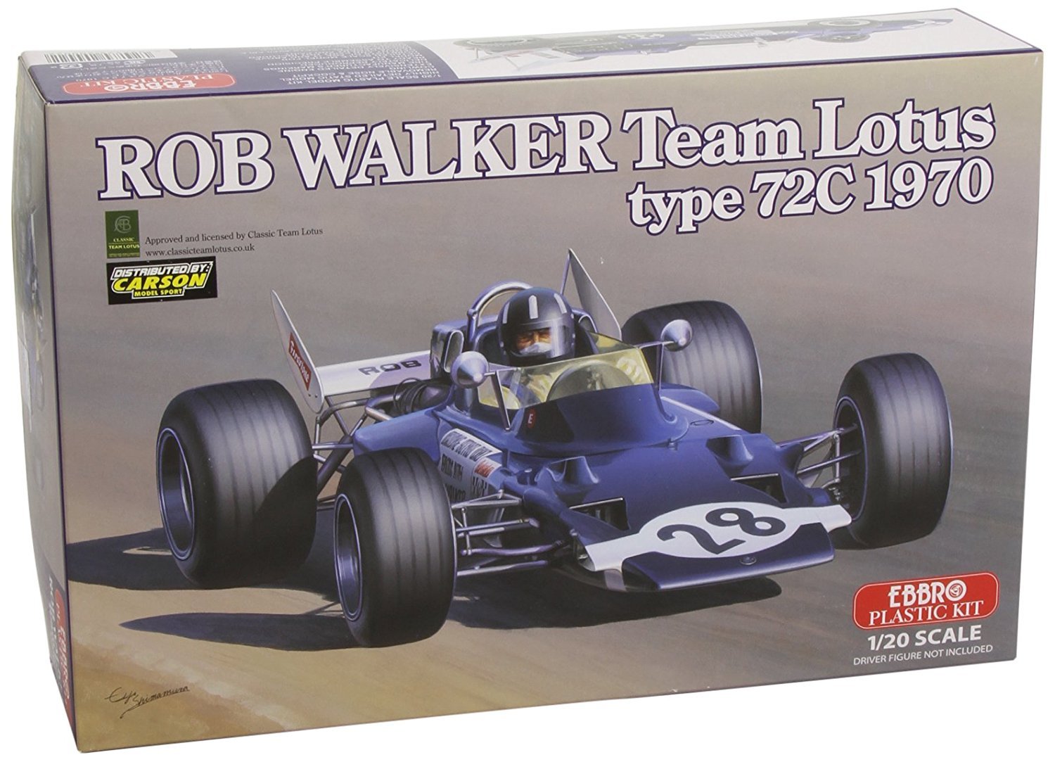 Amazon | エブロ 1/20 ロブ ウォーカー チーム ロータス タイプ 72C 