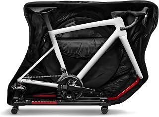 SCICON Aerocomfort 3.1 Road Travel Bag, Expandable Handlebar Area, 9.5 kg, Black