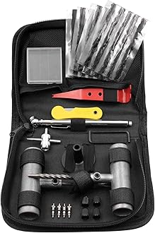 Handfly Heavy Duty Tire Repair Kit, 39 Pcs Tire Plug Kit for Car, Motorcycle, Truck, Tractor, Trailer, RV, ATV, ARB, SUV