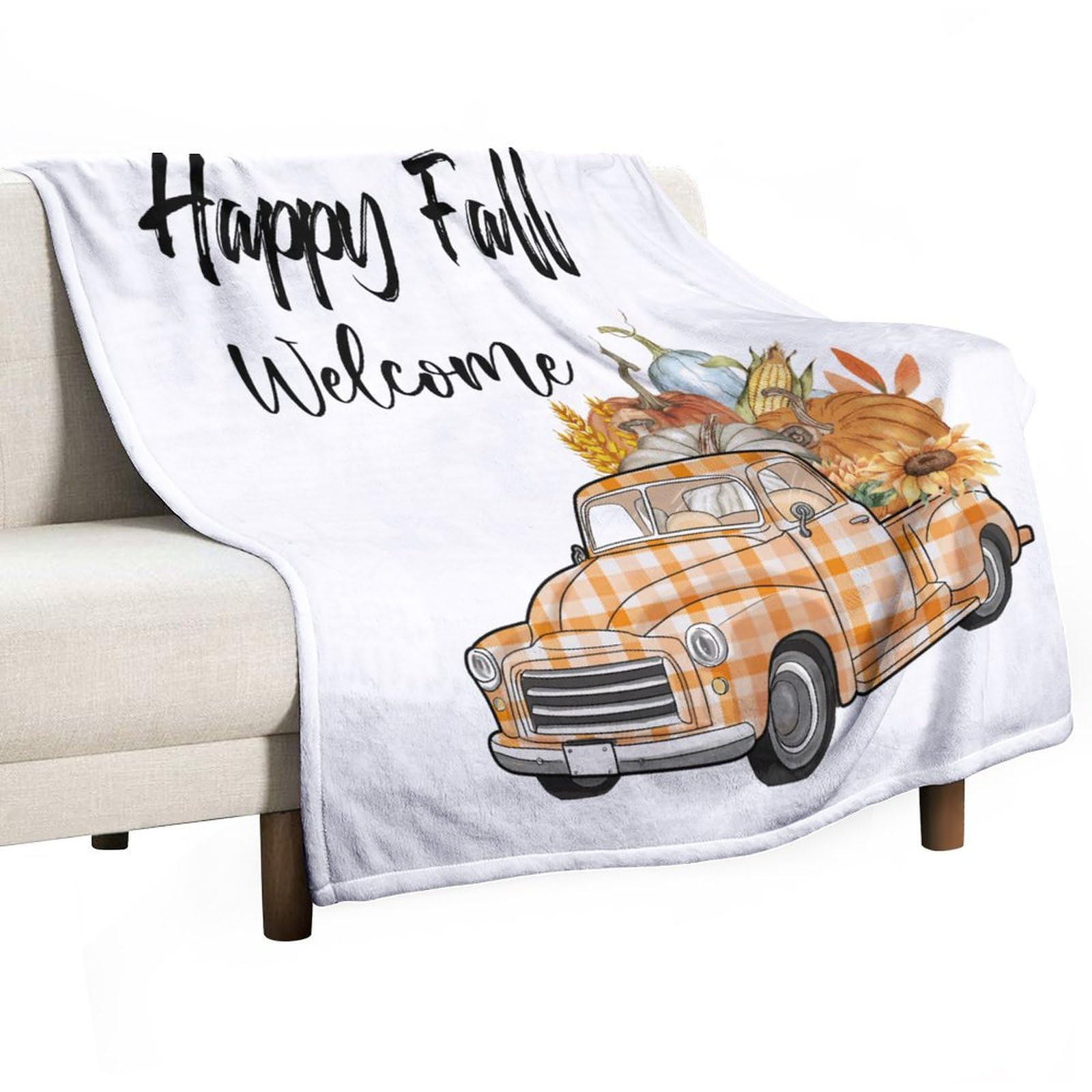 Couverture douce cadeau id&eacute;al d'automne pour femme et petite amie