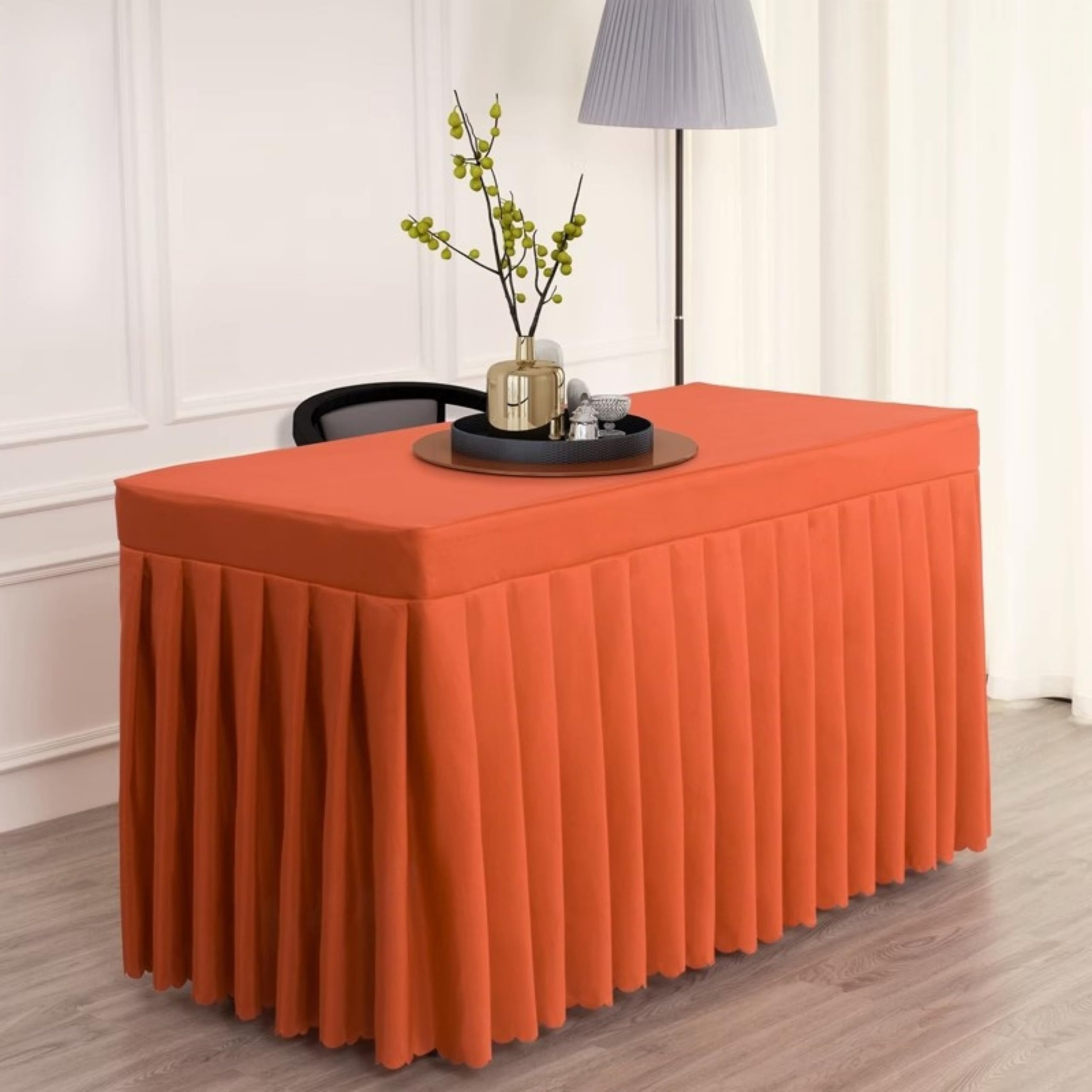 Nappe de table pour apéritifs et repas de Noël en tissu