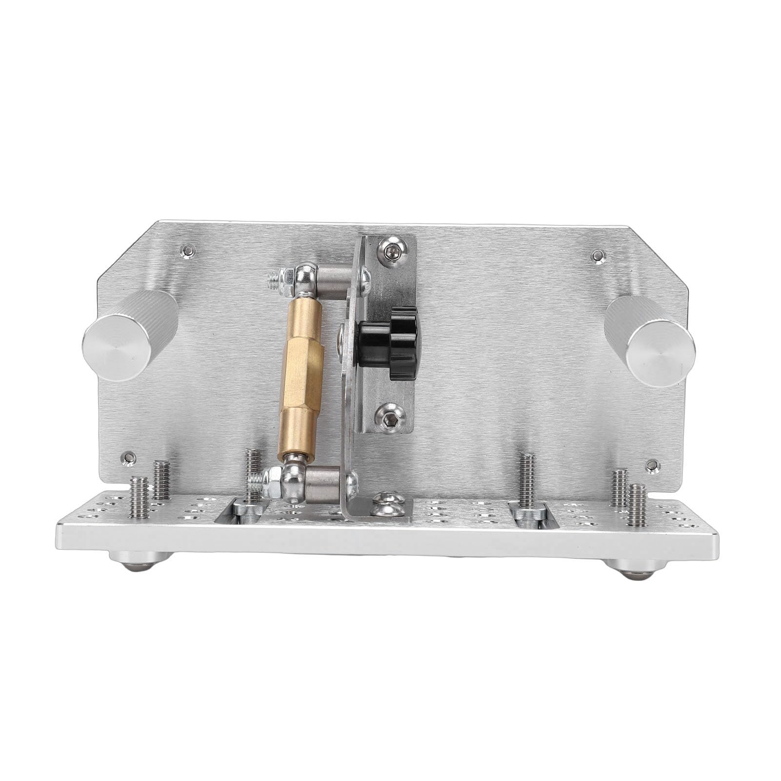 Jiawu Amoladora de Correa Afilador Jig Máquina Lijadora de ángulo Ajustable para Afilar Cuchillas con Placas de Prensa Dobles Aleación de Aluminio ABS Acero Inoxidable para Entusiastas de la