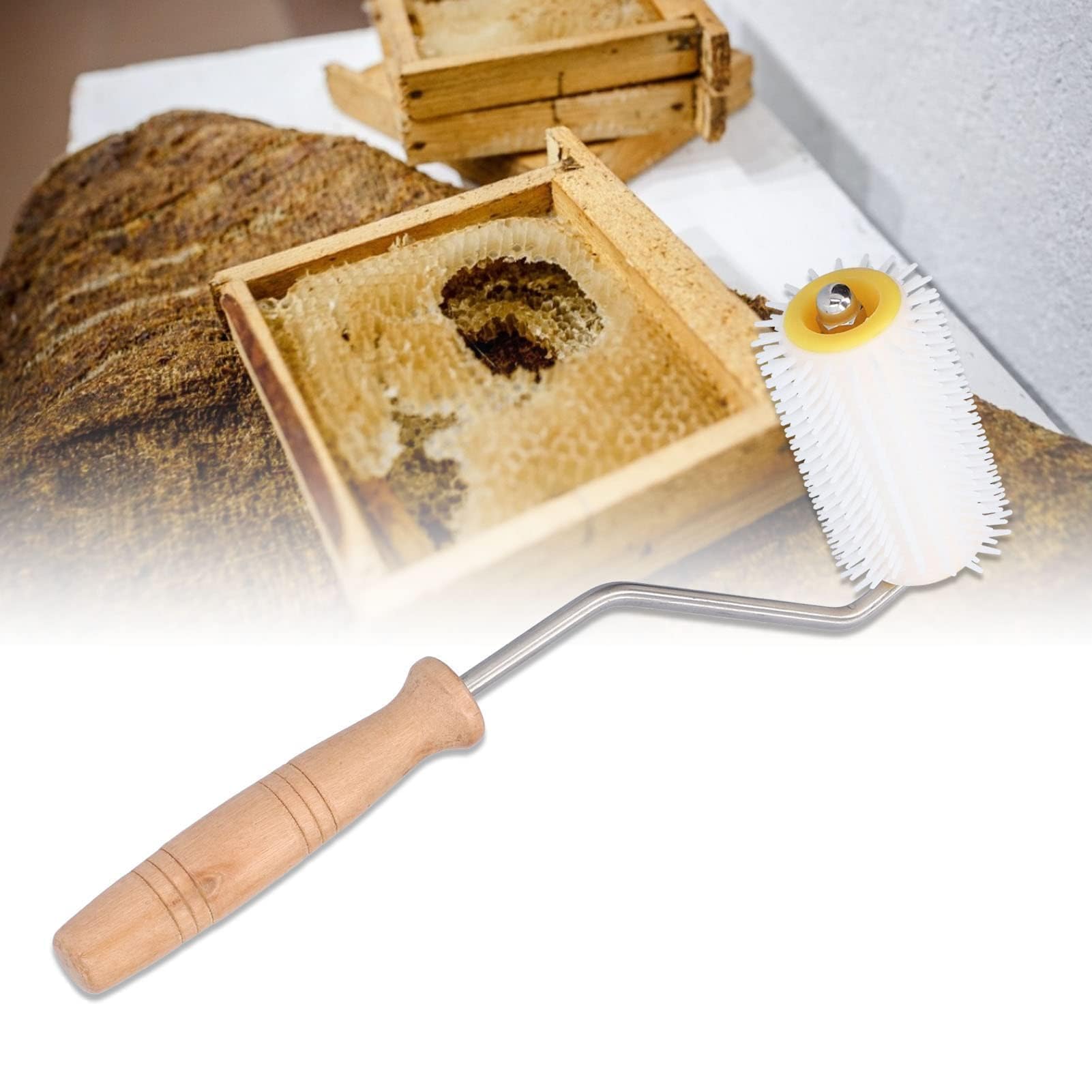 Rouleau d'aiguille de décapsulage d'extracteur de Miel, Rouleau d'aiguille d'abeille d'apiculture de Rouleau de Miel