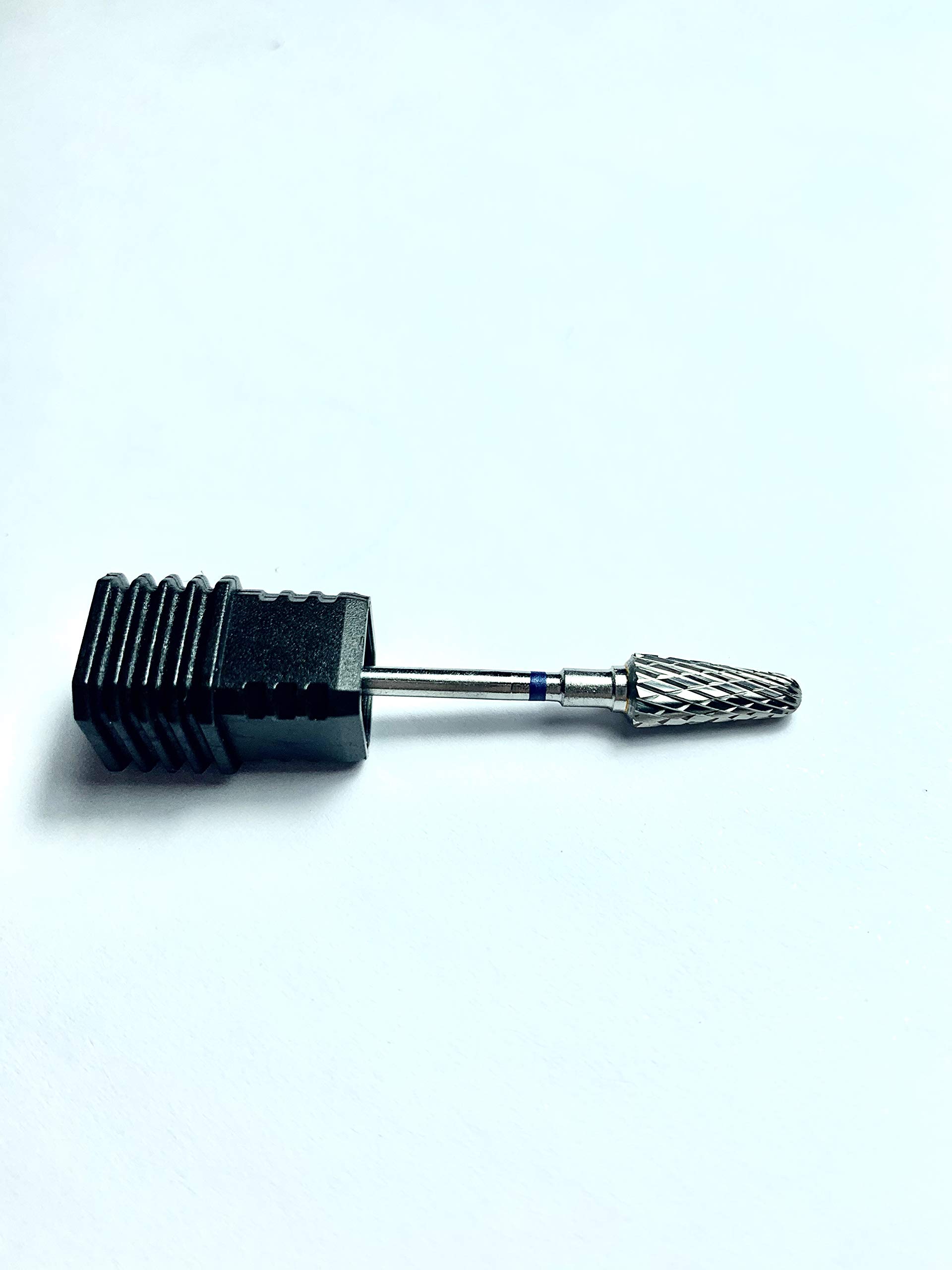 STALEKS PRO Carbide Nail Drill Bit - Frustum Shape, Yellow (Very Soft), 6mm Head, For Manicure/Pedicure