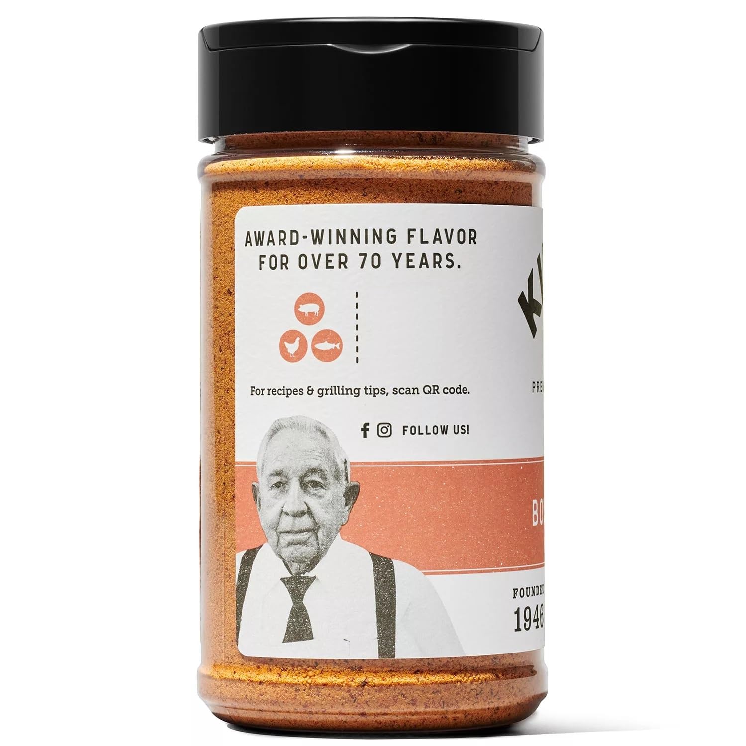 Kinder's Bourbon Peach Seasoning & Rub (9 Ounce)