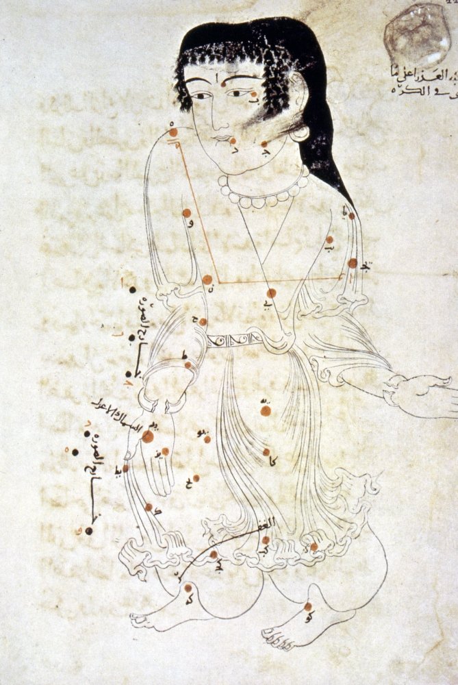 Amazon.co.jp: 星座 乙女座 Nfrom アラビア語原稿 As-SufiS 固定星座