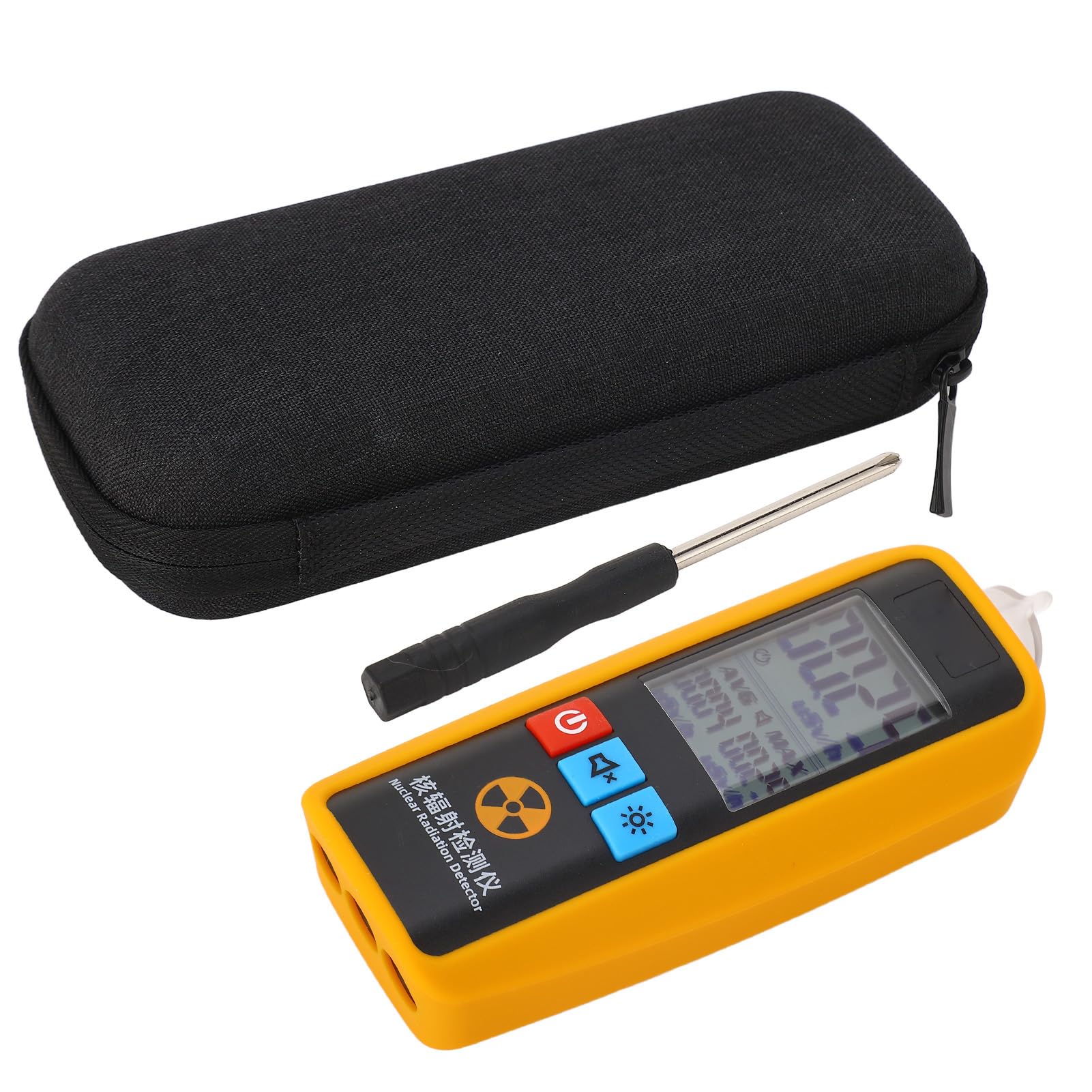 Contatore Geiger X Ray Gamma Ray Monitoraggio in tempo reale Tester per misuratore di rilevamento radioattivo digitale per uso domestico