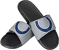 Vista 26 de FOCO mens NFL Team Cropped Big Logo Shower Sport Slide Flip Flop Sandals