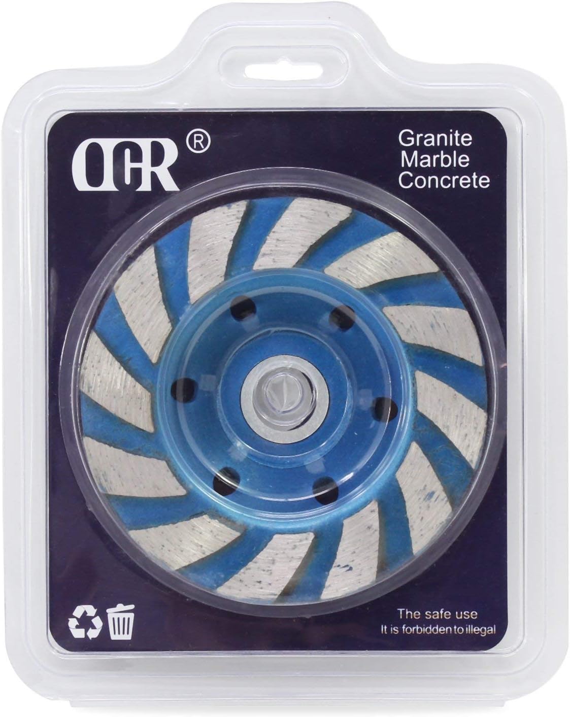 ❤ Crazy Deals OCR 4 Concrete Turbo Diamond Grinding Cup Wheel Three Row Turbo Cup Disc Grinder for Angle Grinder 12 Segs Heavy Duty(Blue 12segs B) Get Discount 70% Price OCR 4 Concrete Turbo Diamond Grinding Cup Wheel Three Row Turbo Cup Disc Grinder for Angle Grinder 12 Segs Heavy Duty(Blue 12segs B)