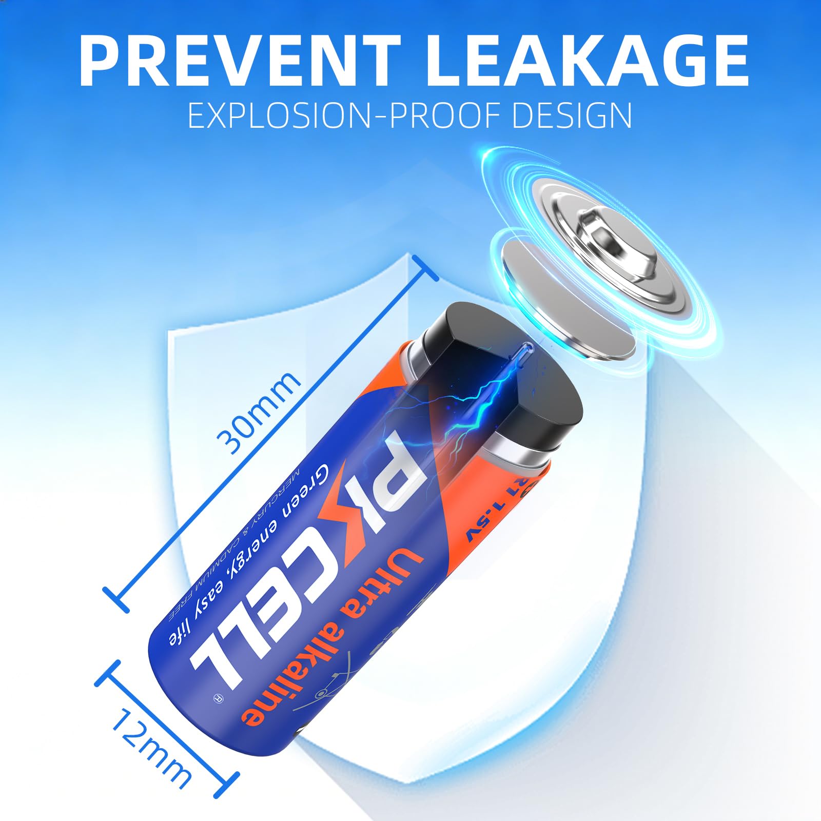 PKCELL N Size 1.5V Alkaline Batteries, 5 Pack Ultra Long-Lasting MN9100/E90/LR1 Medical Battery for Medical Devices, GPS Trackers, Flashlights, Key Fobs, 10-Year Shelf Life