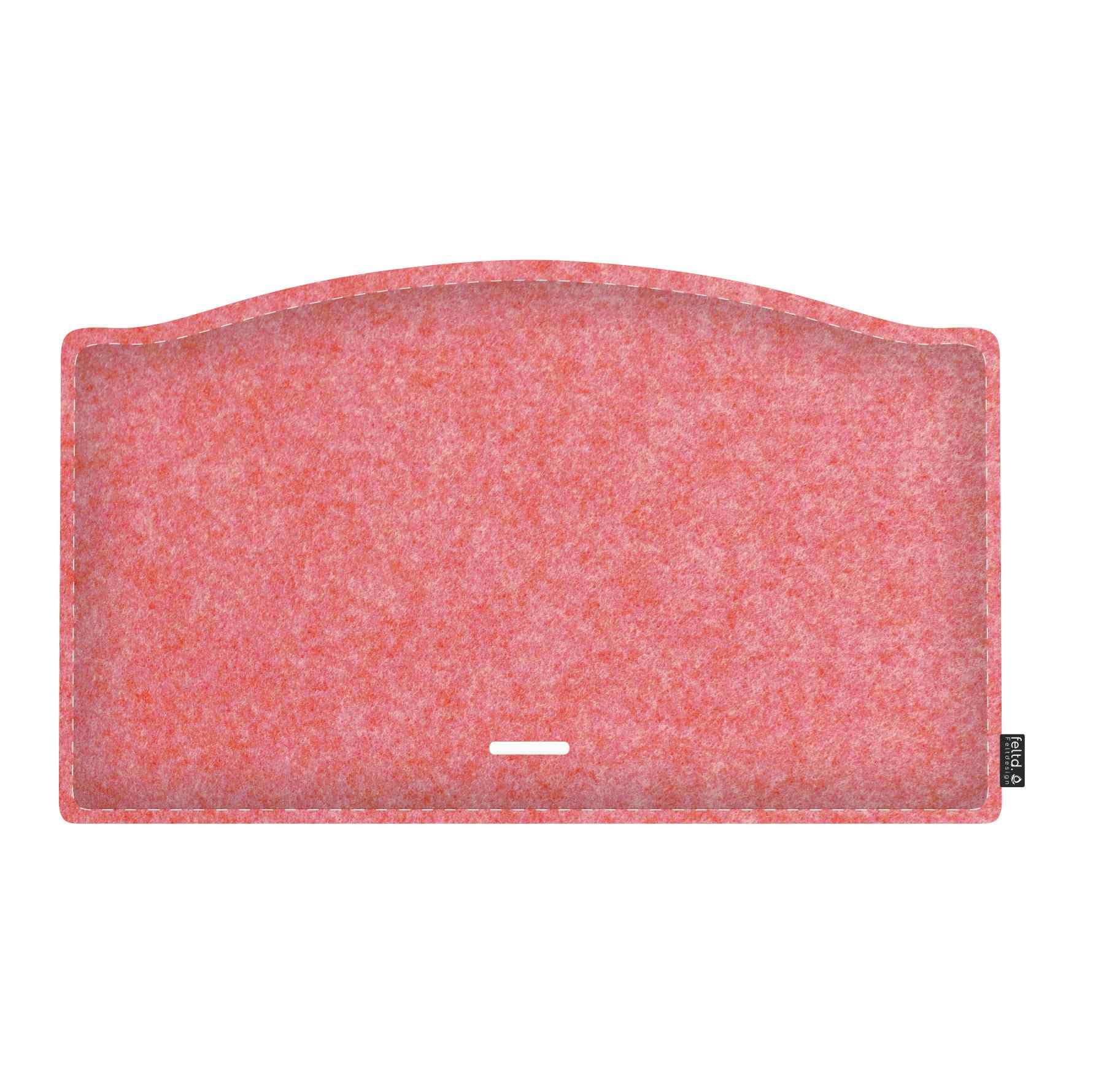Feltd. Padded Eco Felt Cushion 23 mm Suitable for Stokke Tripp Trapp with Velcro Fastening (Flamingo)