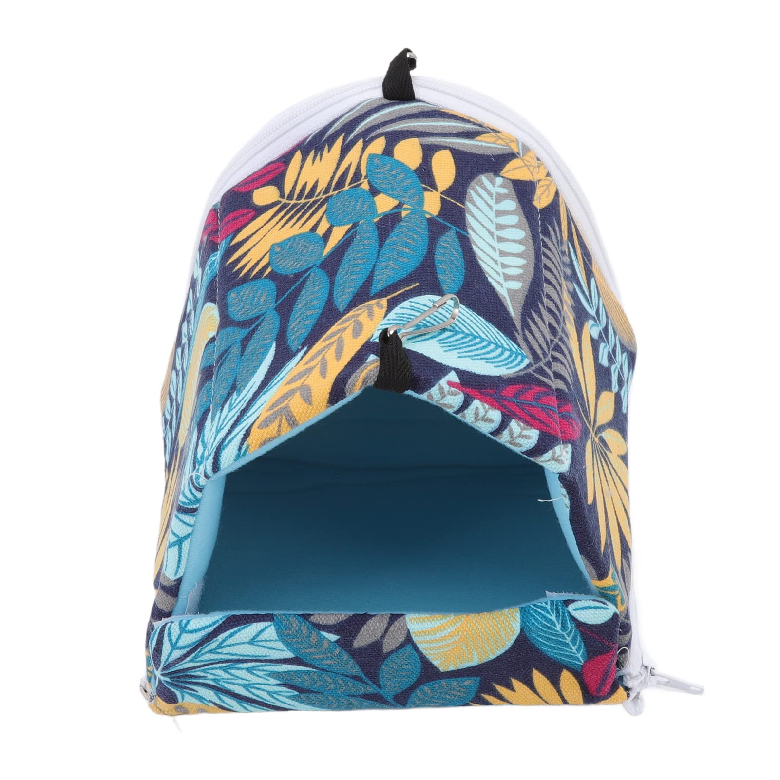 Cama para hámster pequeña de 17x15cm y casa colgante de tela suave lavable