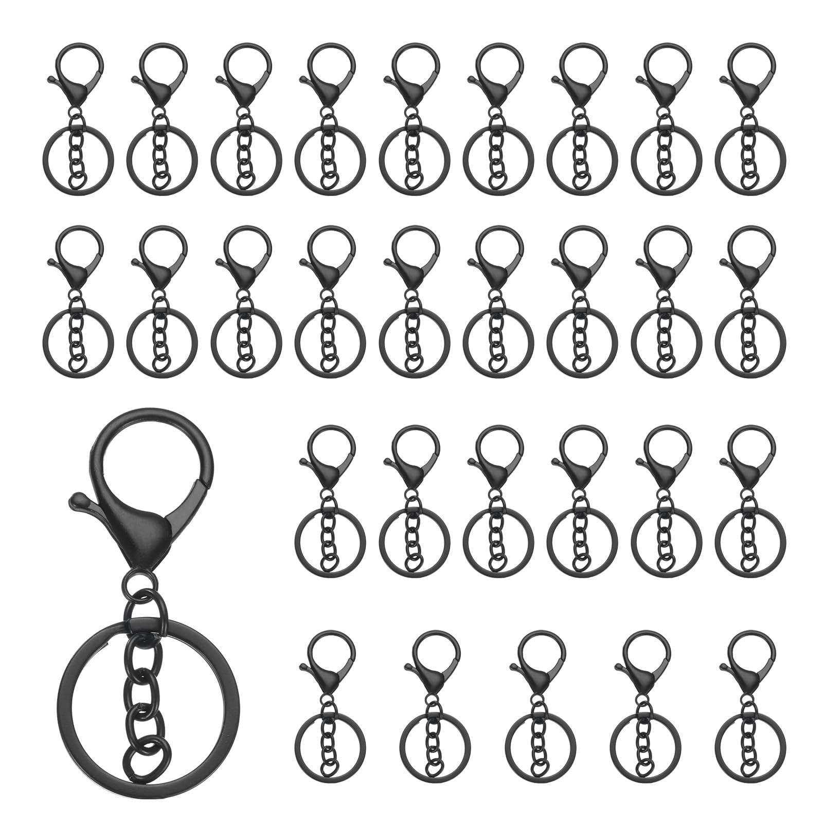 uxcell Lobster Claw Clasps Keychain