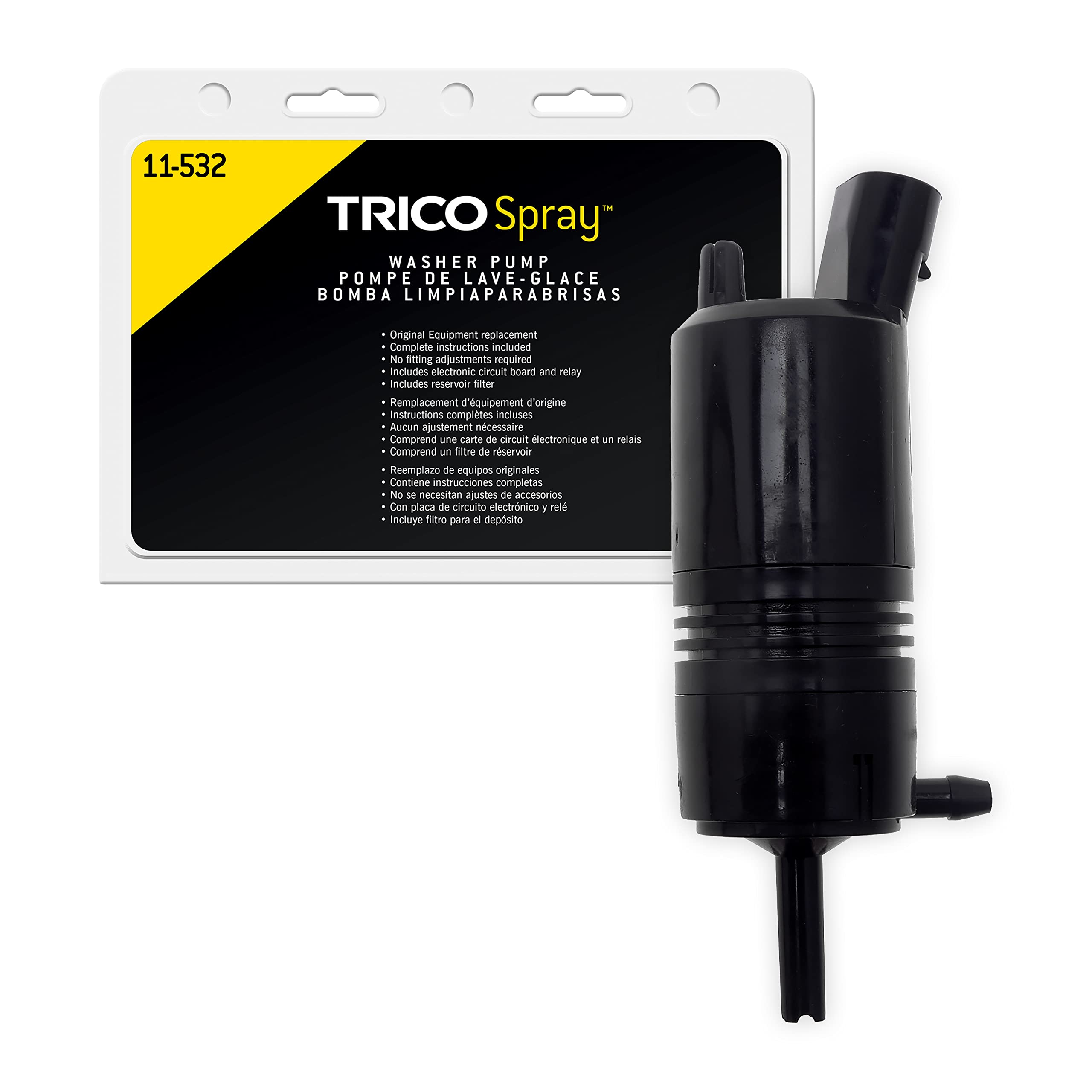 Trico 11-532 - Bomba de pulverización para limpiaparabrisas (1 unidad)