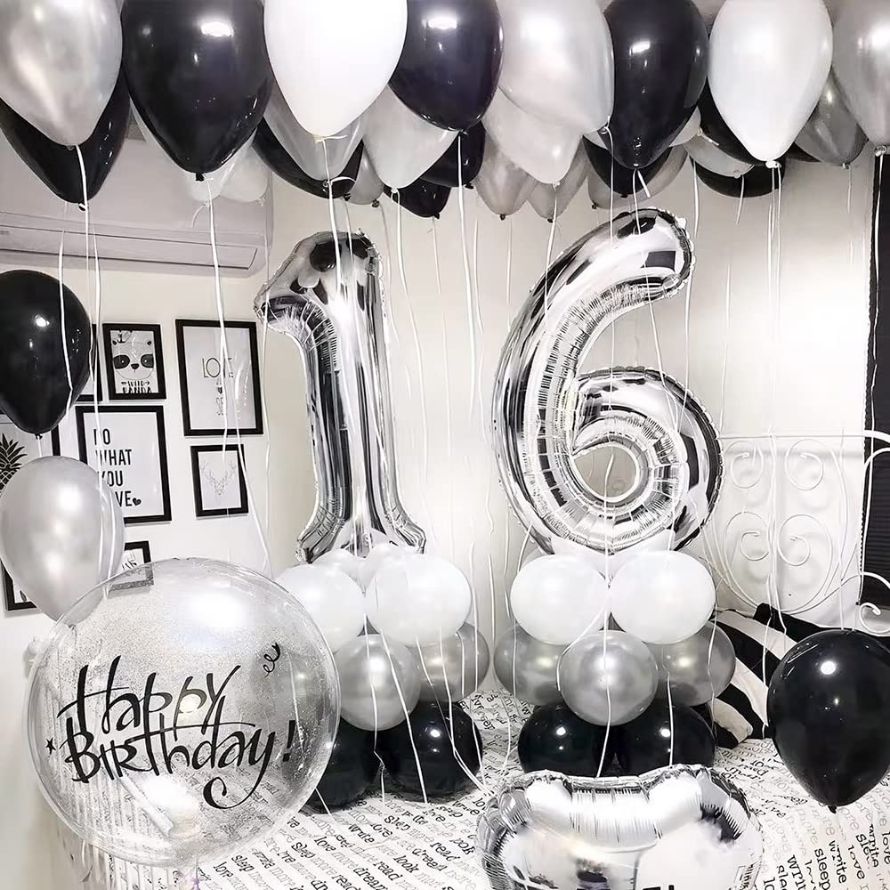 Foil Globo Número 5 Azul 40" (101cm), Inflable Helio o aire, Gigante Numeros 0-9, 10-19, 20-29, 30-100, Grande Globos Decoración para La Boda Aniversario y Cumpleaños Fiestas — view 471