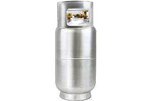 Flame King 33.5 lb Aluminum Horizontal Forklift Propane Tank: The Ideal Fuel Companion for Forklifts
