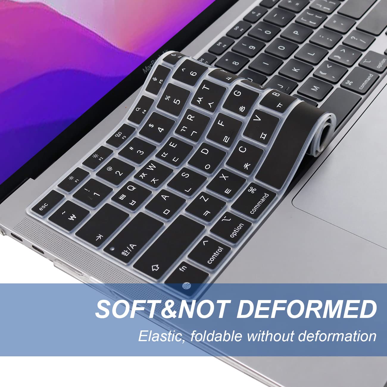 Amazon.co.jp: 韓国シリコーンキーボードカバー MacBook Air 13.3