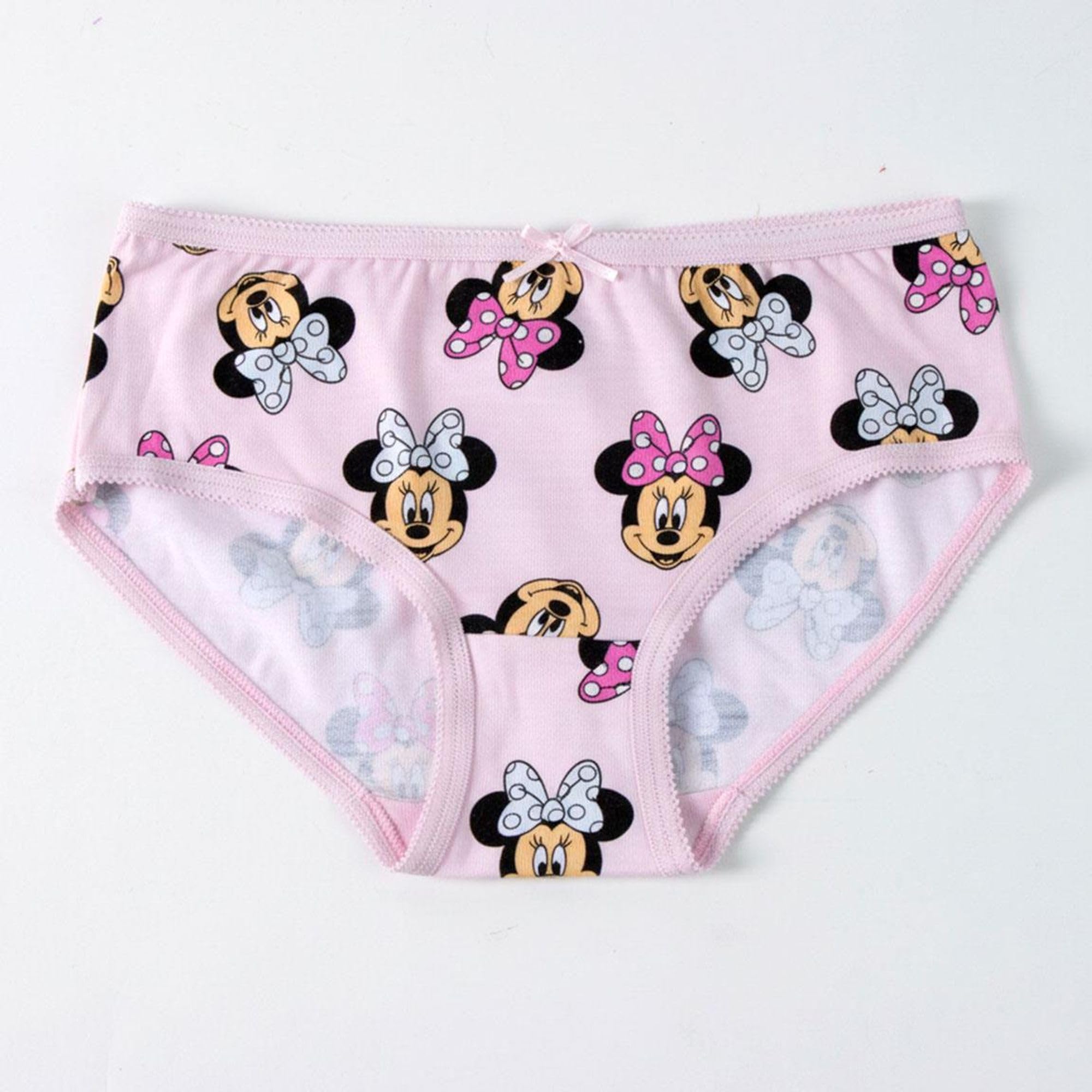 Pack Braguitas 3 o 5 Piezas Disney - Ropa Interior Niña Algodón Suave y Transpirable, Braguitas Disney Ajustables y Cómodas, 2-8 Años