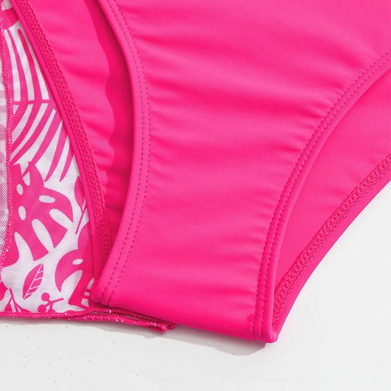 Bikini Girls - Conjunto de baño de 4 piezas para niñas, bikini con funda, protector de rashguard y falda, traje de playa de verano para niños de 7 a 12 años, trajes de baño casuales