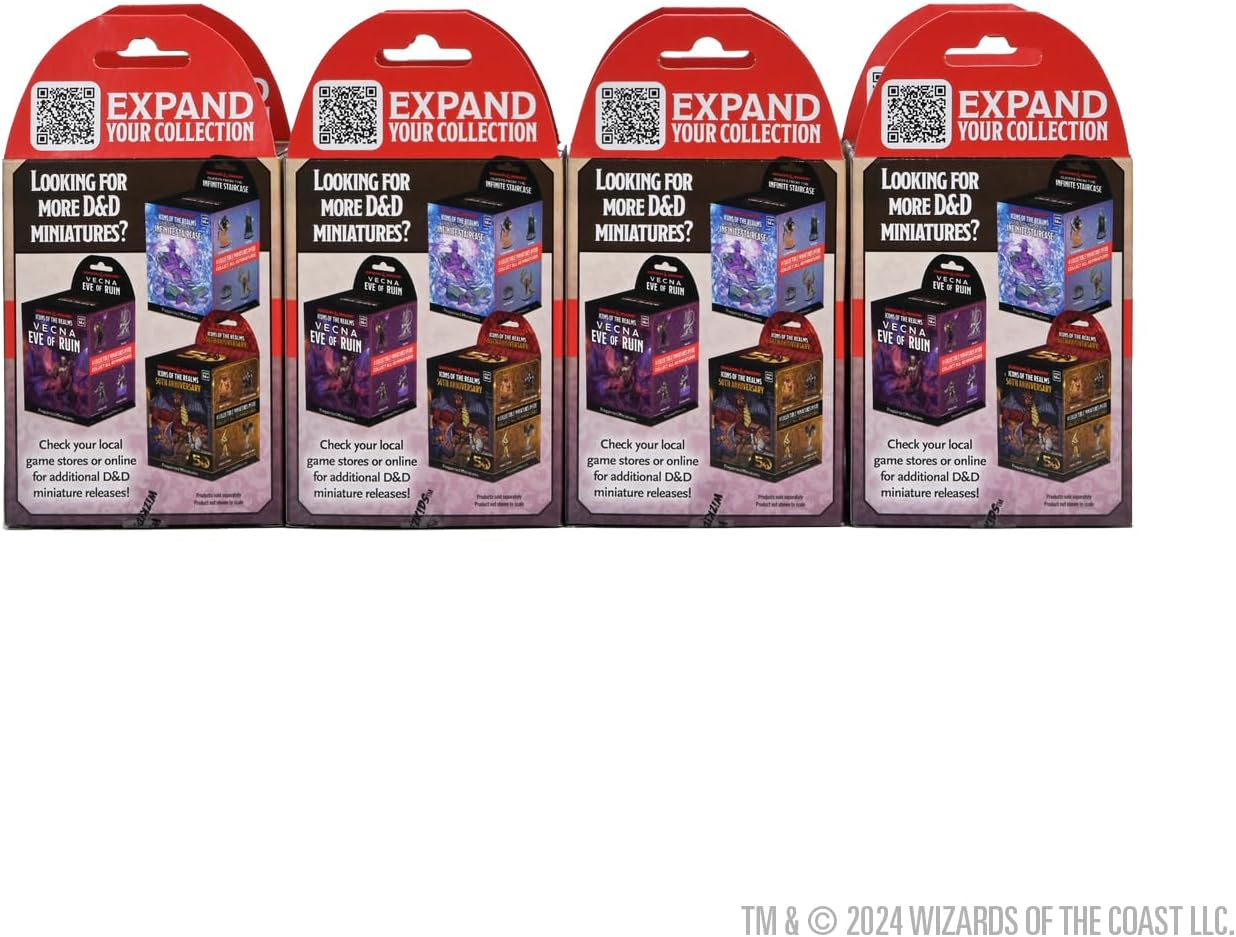 WizKids D&D Icons of The Realms: Return of The Dragons – 8 Ct. Booster Brick