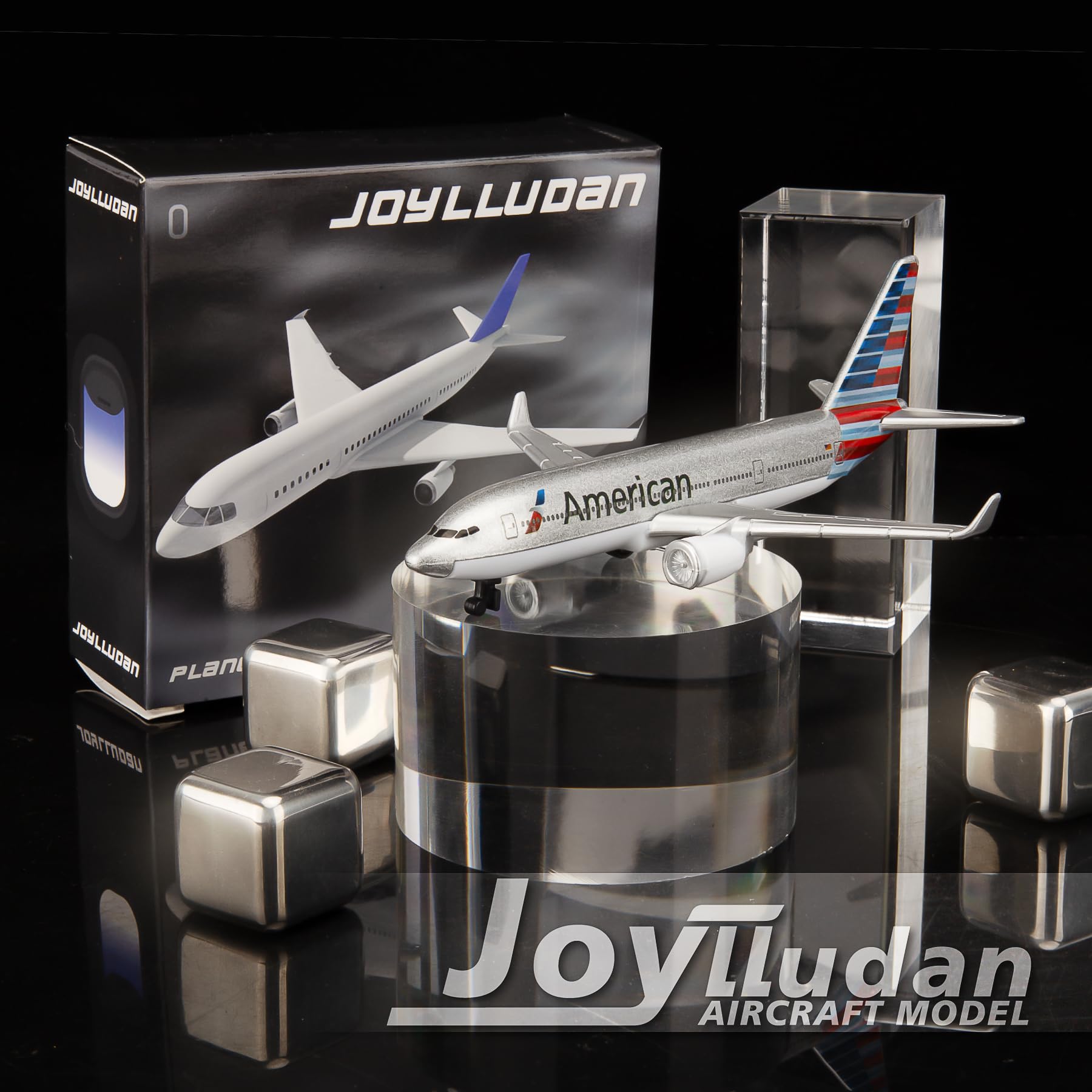 Amazon | Joylludan 1/400 American777 飛行機模型飛行機 飛行機