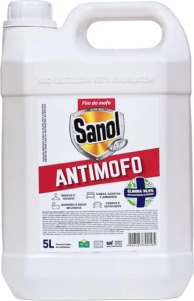 Sanol A7 – Anti-Mofo 5 Litros Variado