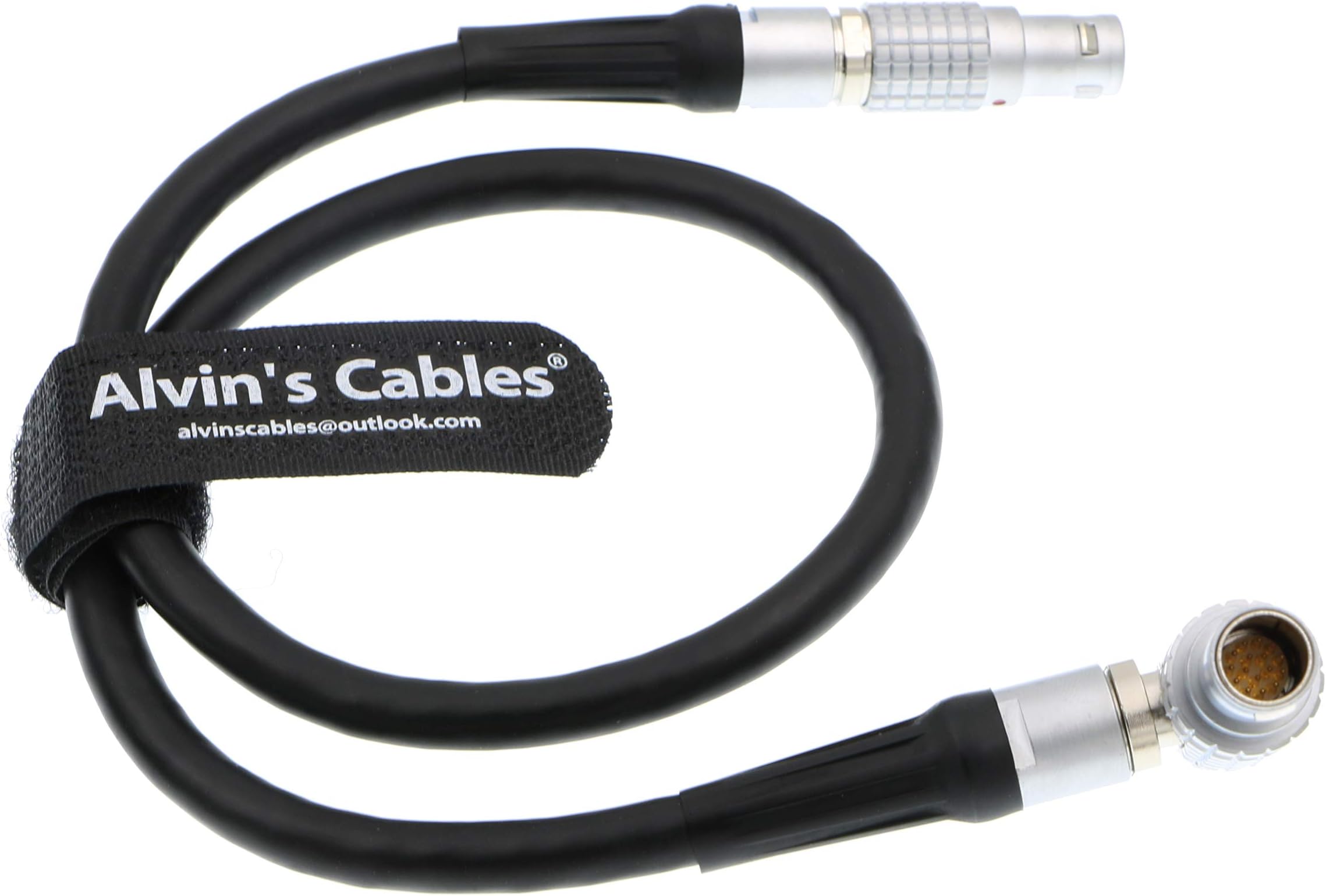 Alvin's CablesRed One Red Epic Scarlet LCD EVF Cable 16 Pin Male Right Angle to Straight