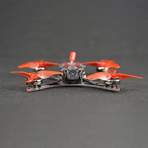 Miniatura 9 de EAMX Hawk Apex 3.5 pulgadas HDZero BNF 4s-6s ExpressLRS 2.4 Carreras al aire libre FPV Drone Carbono Ultraligero Fibra Marco 2204 300KV motores sin