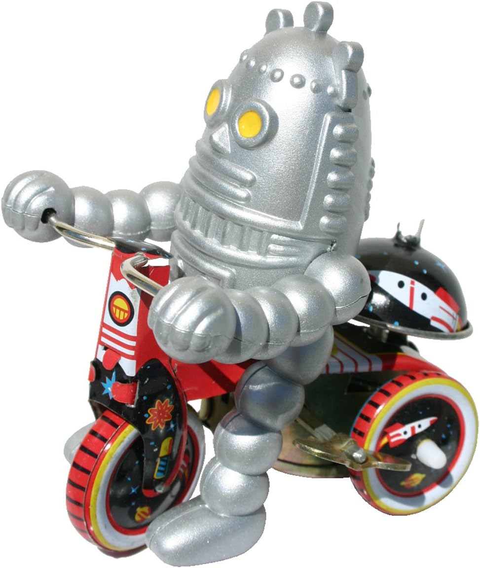 Shan TIN Wind-UP Robot/Bike Each