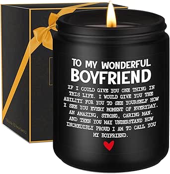 Amazon.com: Miracu Scented Candles for Boyfriend - Anniversary ...