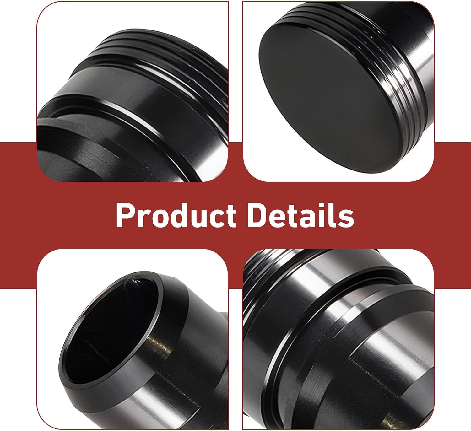 Car Pressure Relief Valve Plug, Waterproof Heat-resistant Metal Vehicle Exhaust Valve Plug, Compatible with Ford 13-21 F150 Ecoboost 3.5l 2.7l VTA (Black)