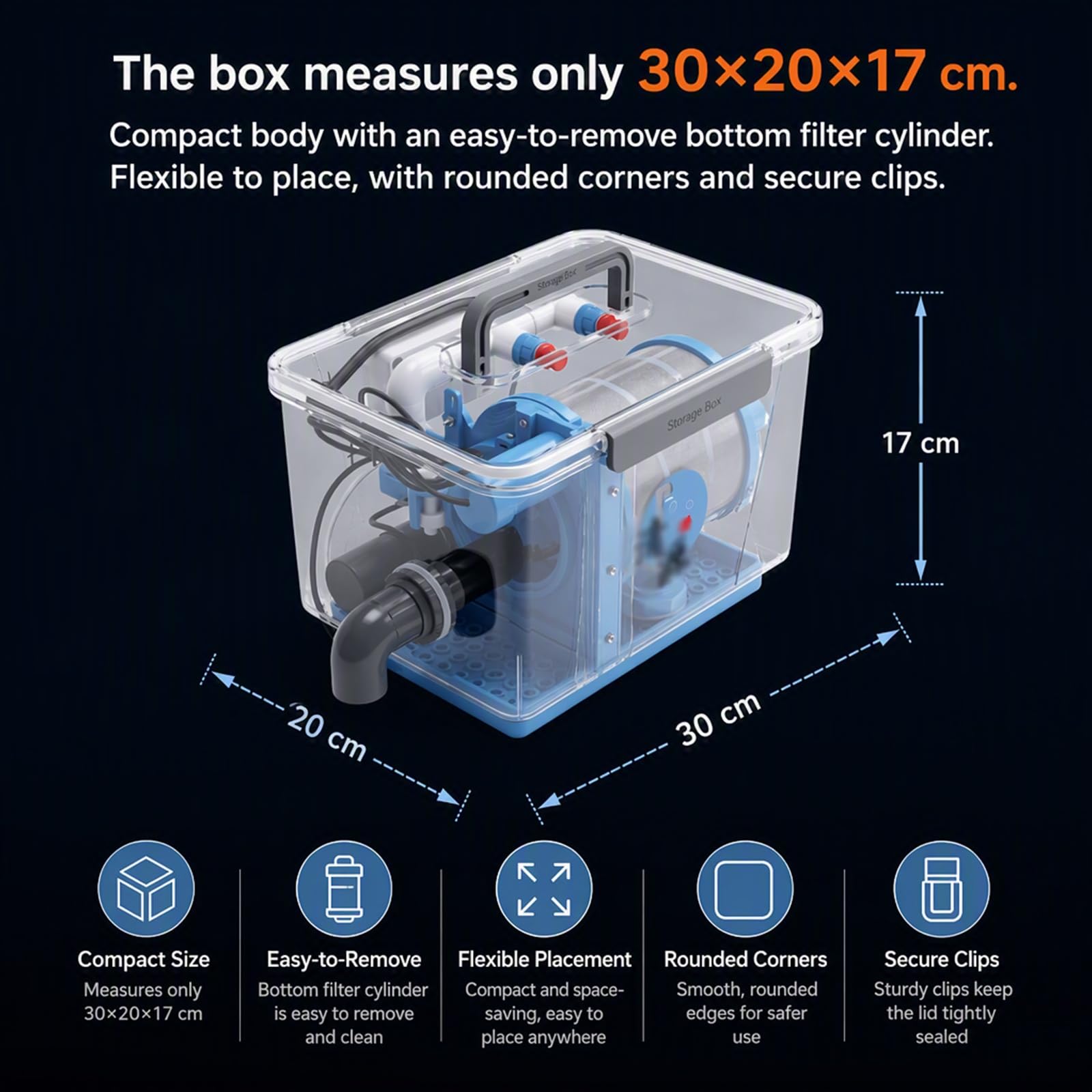 200 Mesh Stal nierdzewna Rotary Drum Microfilter 5000L / H Auto Clean Fine Filter do Pond Aquarium Wastewater Anti Clog Cichy