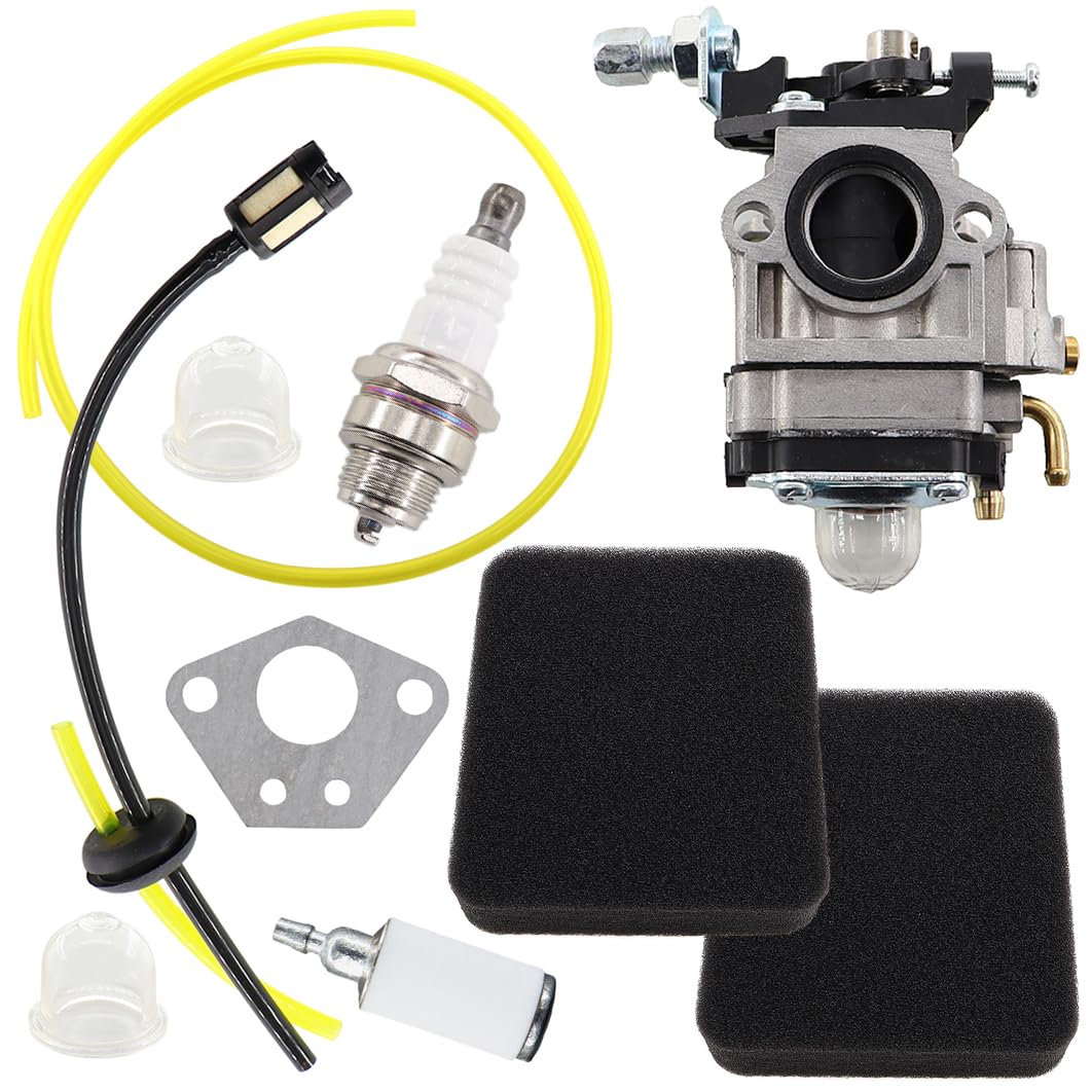 TOPREPAIR Carburetor for Earthquake Huskee MC43ETSC MC43TSC Tiller Cultivator MC43ECE MD43 WE43E E43WC Carb