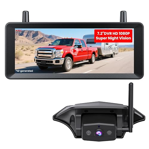 AUTO-VOX RV Backup Camera Wireless Plug and Play