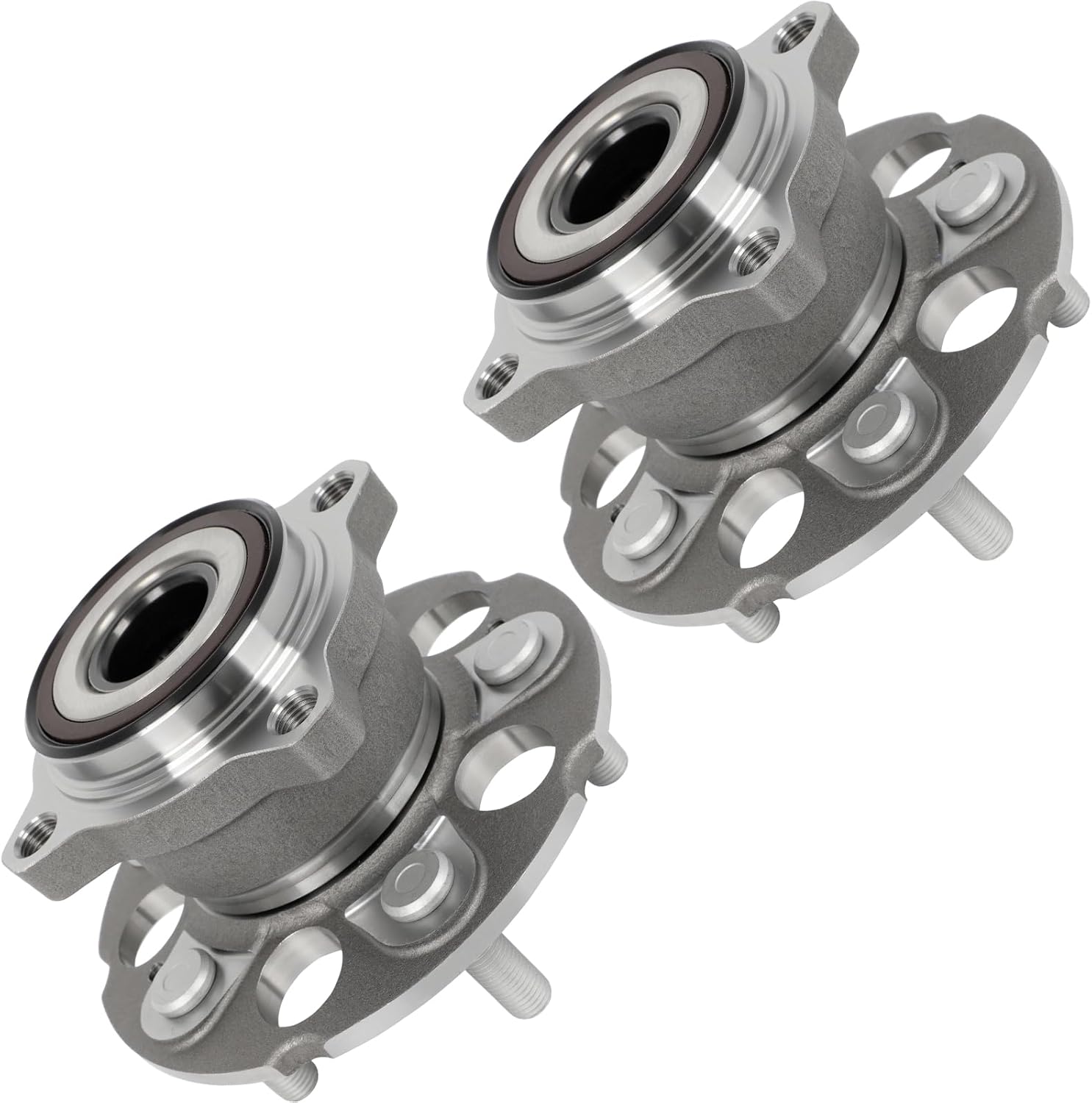 ECCPP Wheel Hub and Bearing Assembly Left Right Rear 512345 fit for Acura RDX 2007-2012, for Acura RDX 2016-2018, for Honda Cr-V 2007-2011 5 Lugs Wheel Bearing Hubs ABS with Tone Ring Sensor 2pcs