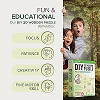 Vista 4 de Hands Craft - Juego de rompecabezas de madera 3D