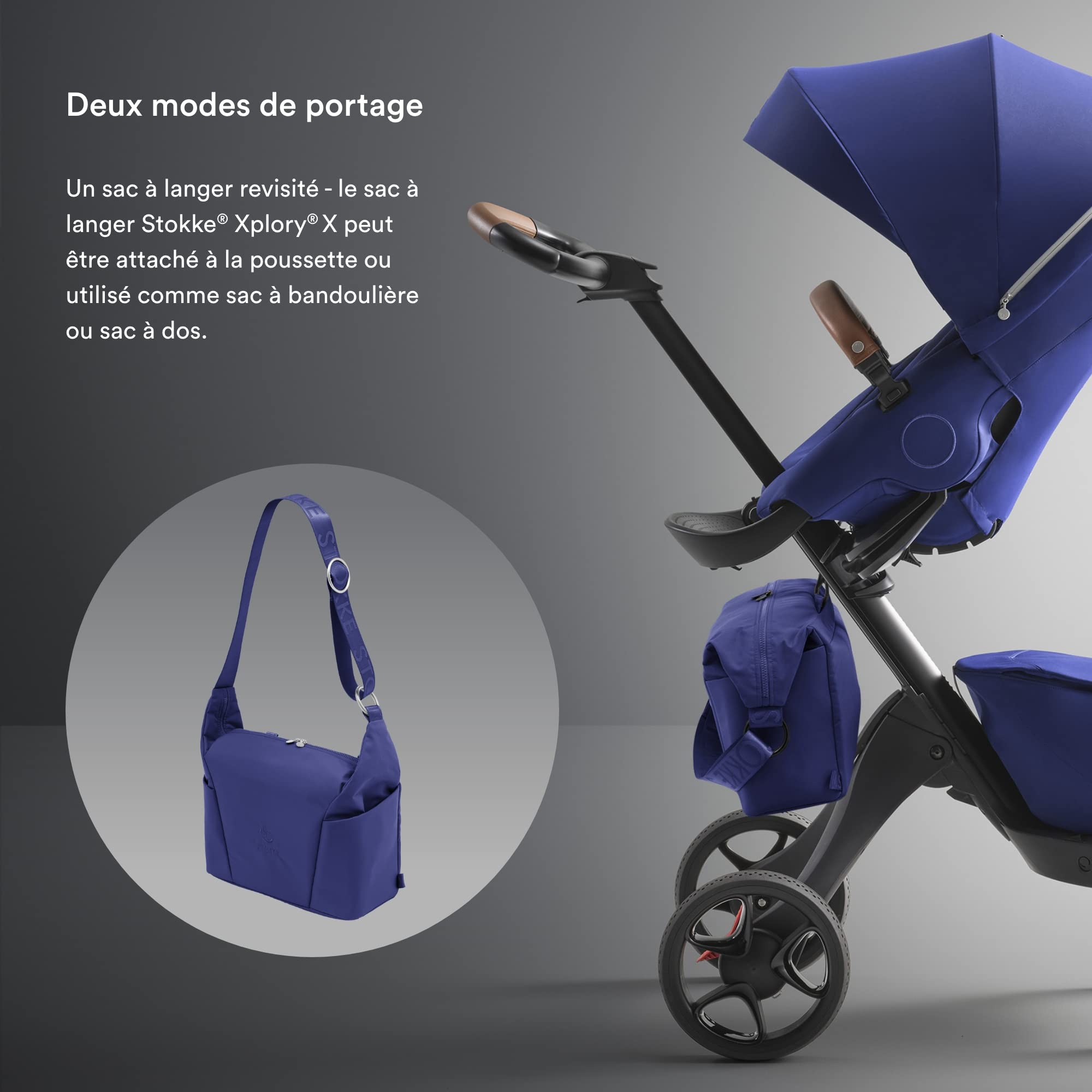 Sac à langer Xplory X Royal Blue - Stokke