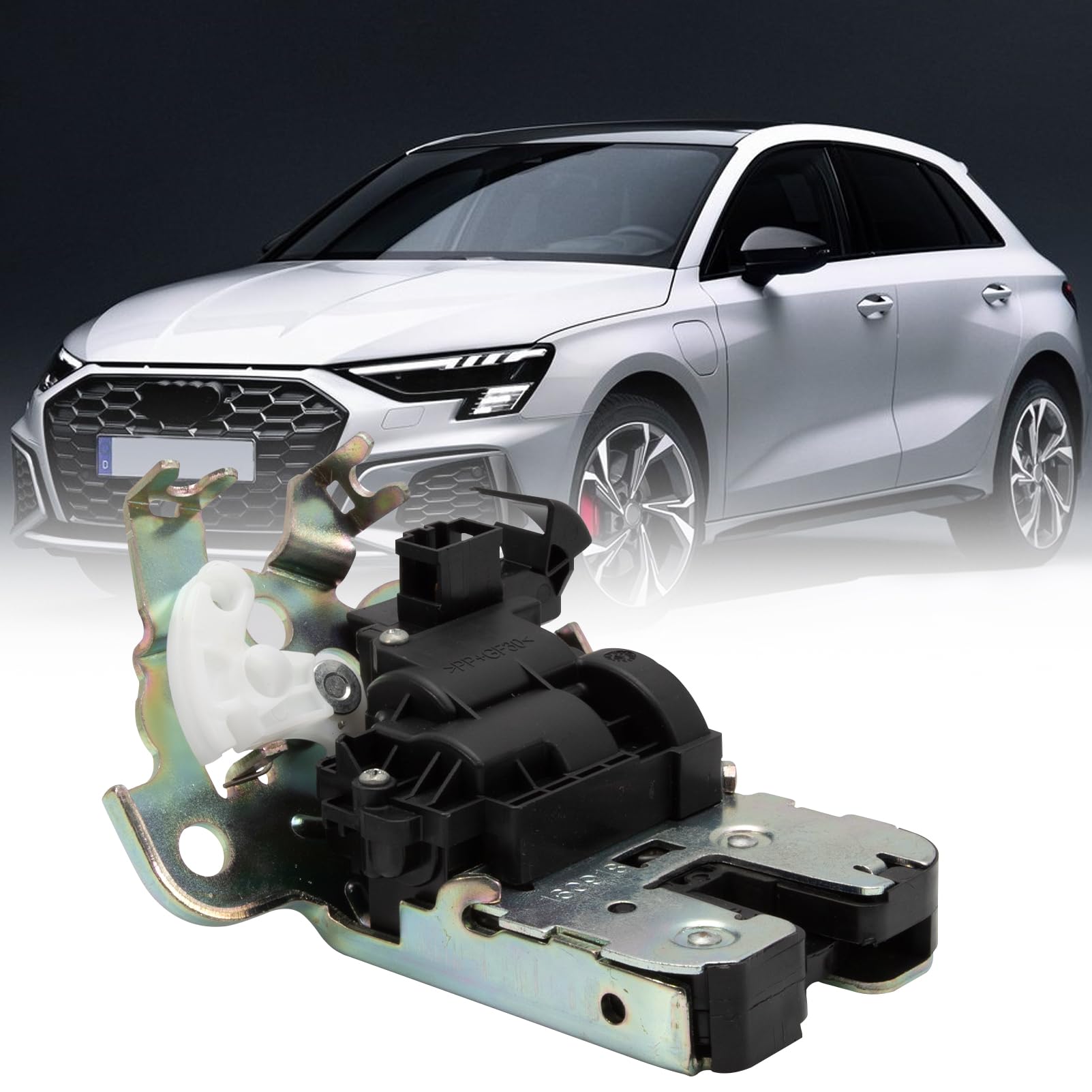 cerradura de puerta trasera cerradura maletero 8R0827505A compatible con A1 A3 A4 A5 Sportback A6 Allroad A7 Sportback Q3 Q5 Q7 8K9827505A 4H0827505