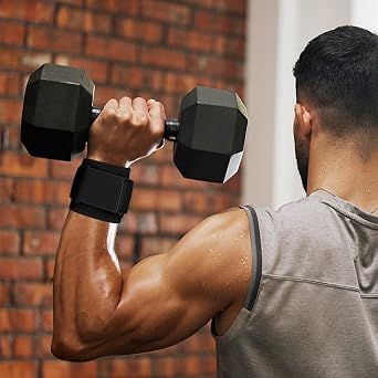 Wrist Brace Compression for Women and Men Adjustable Wrist Supports for Tendonitis, Arthritis, Carpal Tunnel, Sports Injuries, Badminton, Basketball, Fitness 2 Pack (Black)