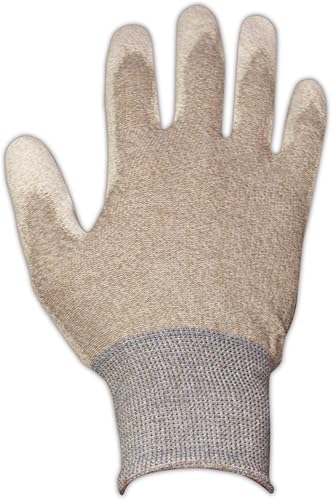 Honeywell Home Antistatic Gloves, Gray, XL, PR, tan/off white, 10