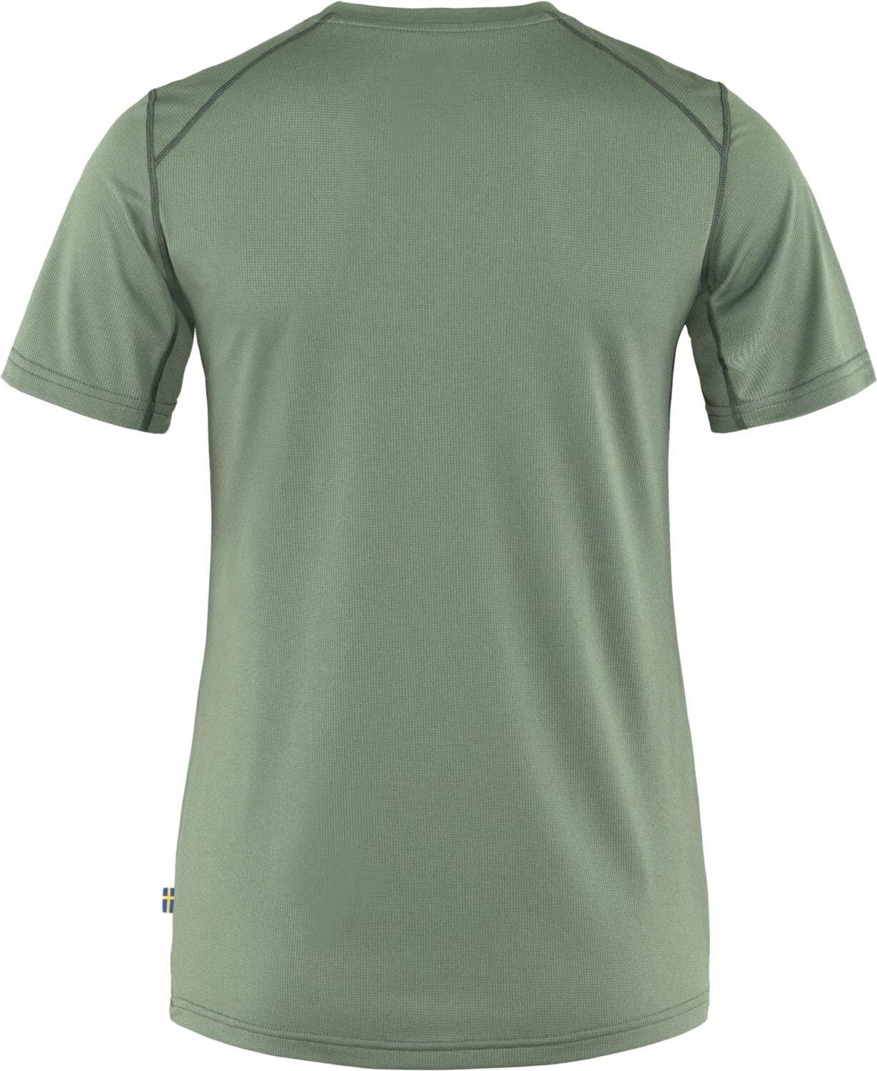 Fjallraven Women's Abisko Day Hike Ss - Patina Green - XS