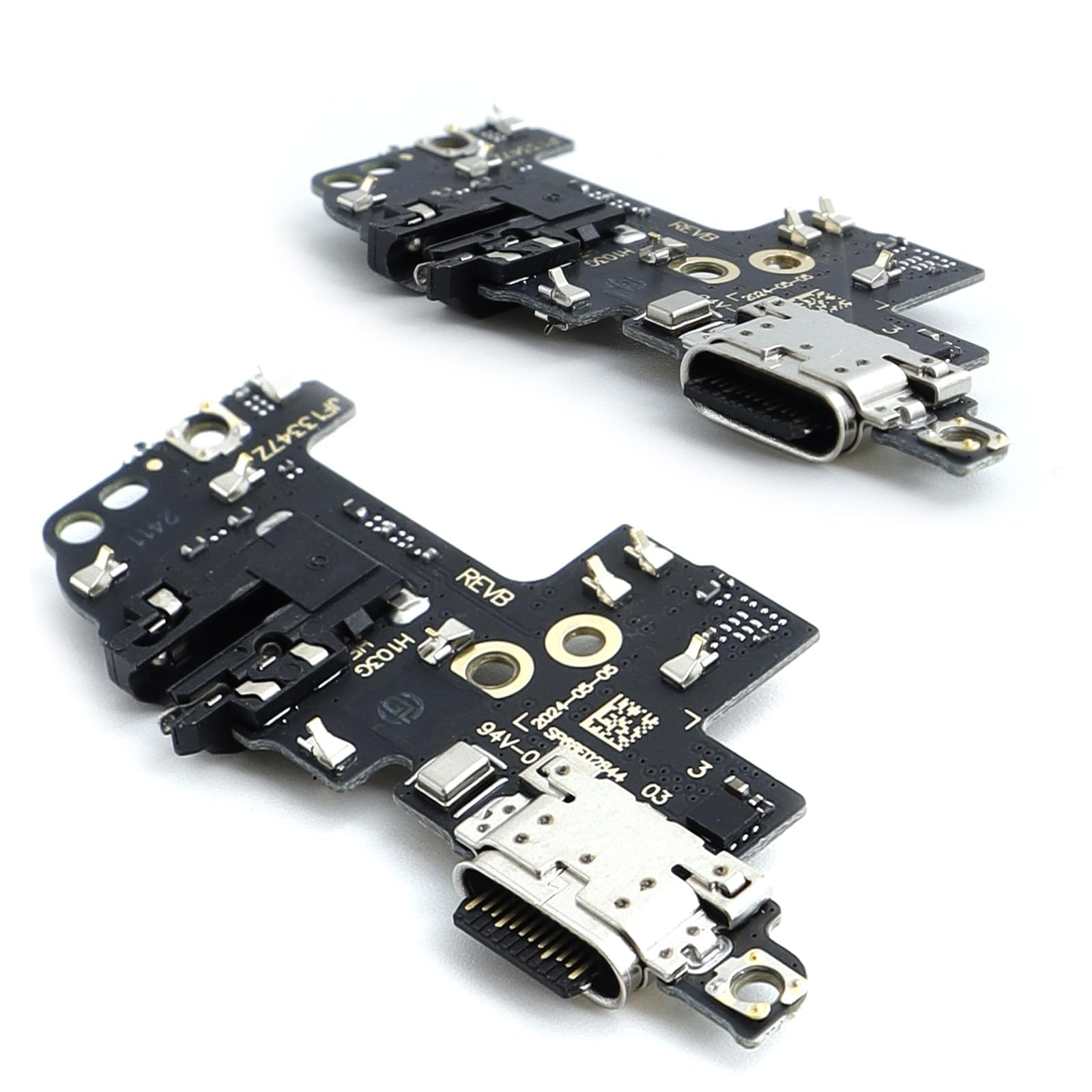 Avvood USB Charging Port Board Dock Connector Jack Microphone Replacement for Motorola Moto G Stylus 5G 2024 XT2419V XT2419-1 XT2419-2