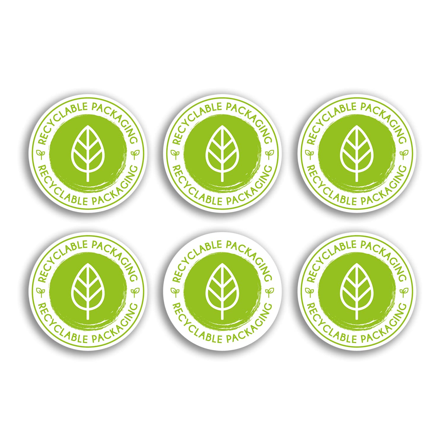 Dv Design Multi 60 X 6Cm Stickers - Recyclable Packaging Recycle Environmentally Friendly Order Box Green Purchase Packaging Craft Small Business Labels - #77479