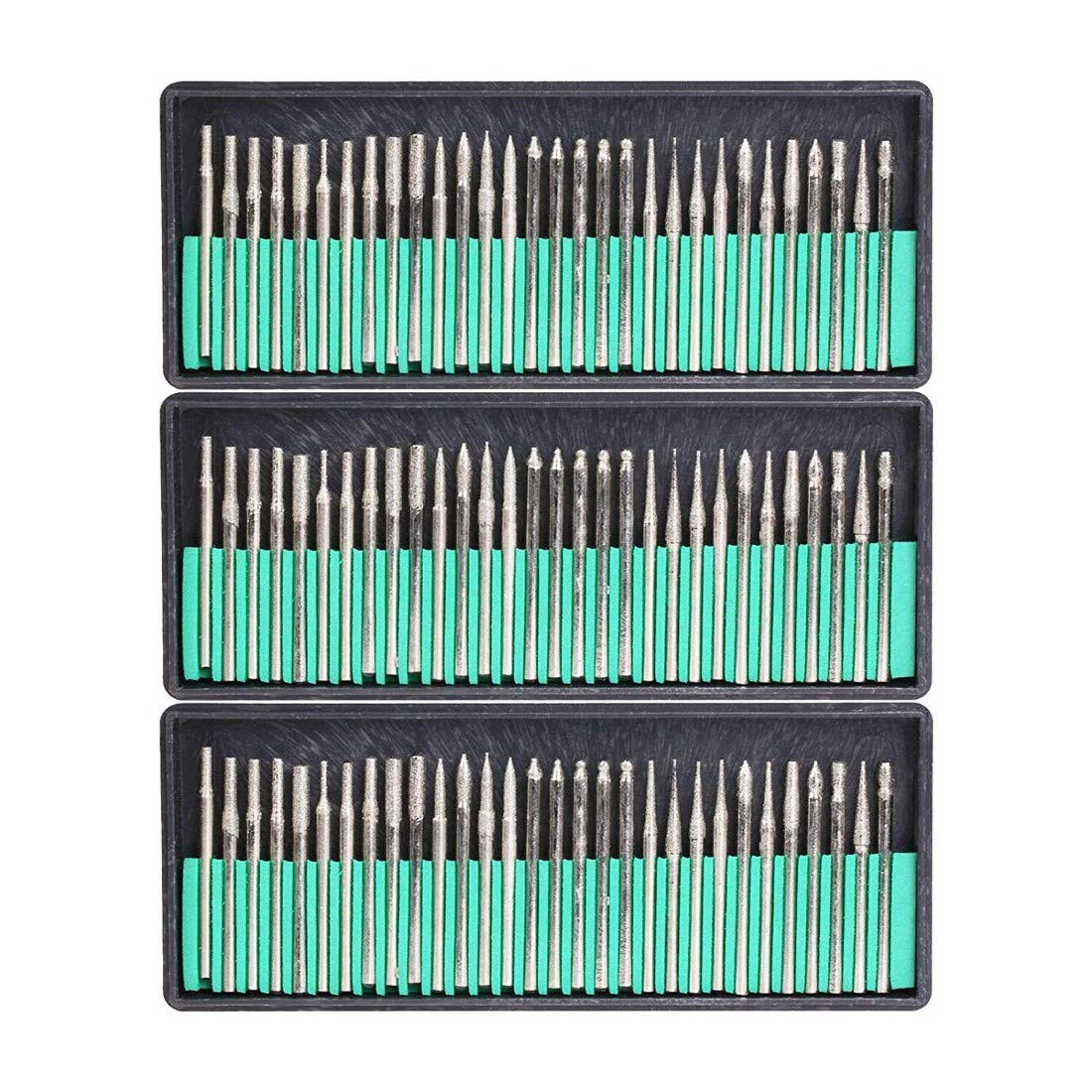 DIY Crafts 90 Pcs Pack 30x3 = 90, Diamond Burr, 30 Pcs Diamond Rotary Burr Drill Bit Set Engr (90 Pcs Pack 30x3 = 90, Diamond Burr) (B07NJNJKD3) Amazon Price History, Amazon Price Tracker