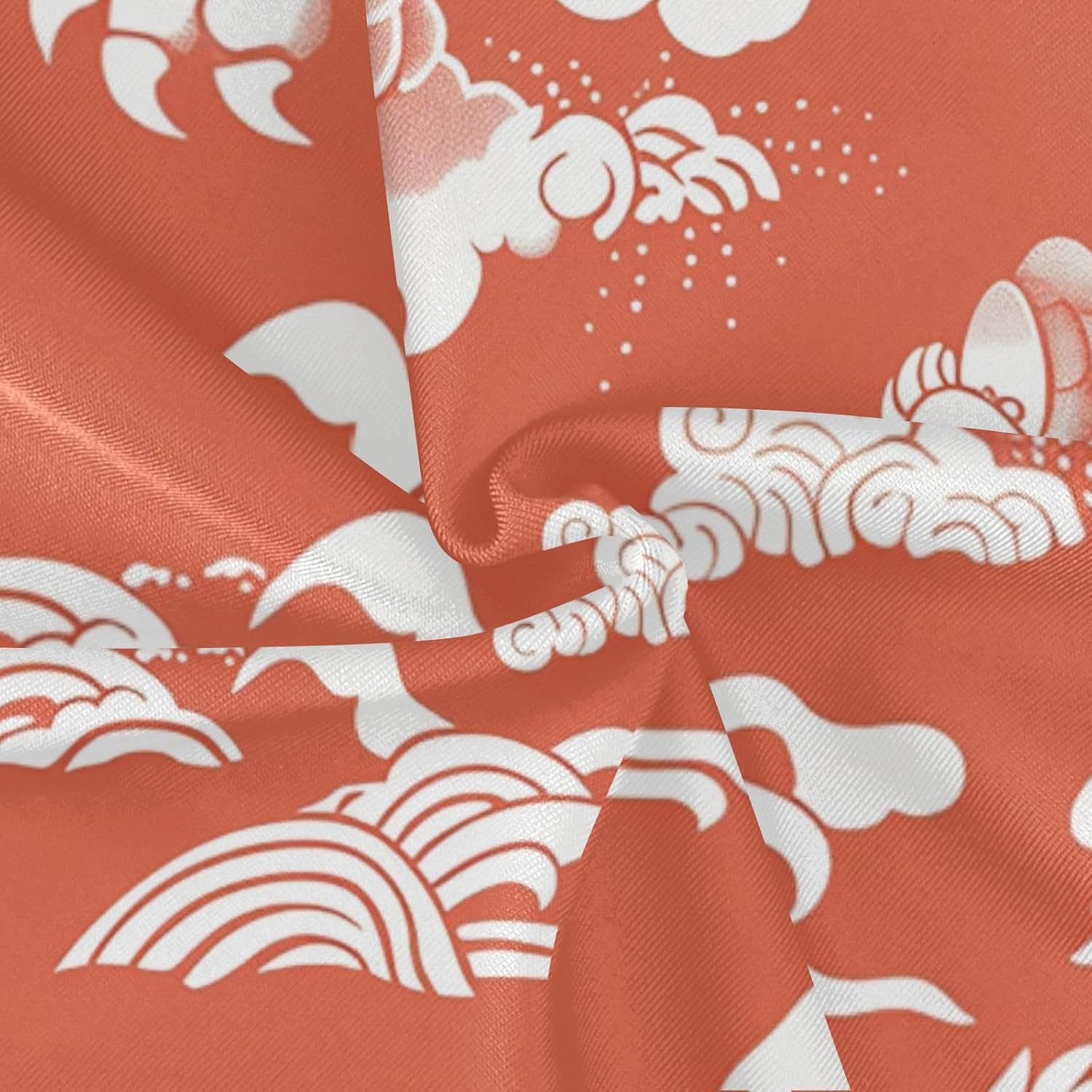 visesunny Girls One Piece Swimsuits Ruffle Swimwear Abstract Cartoon Lion Animal Bathing Suits for Girls 3-6Y