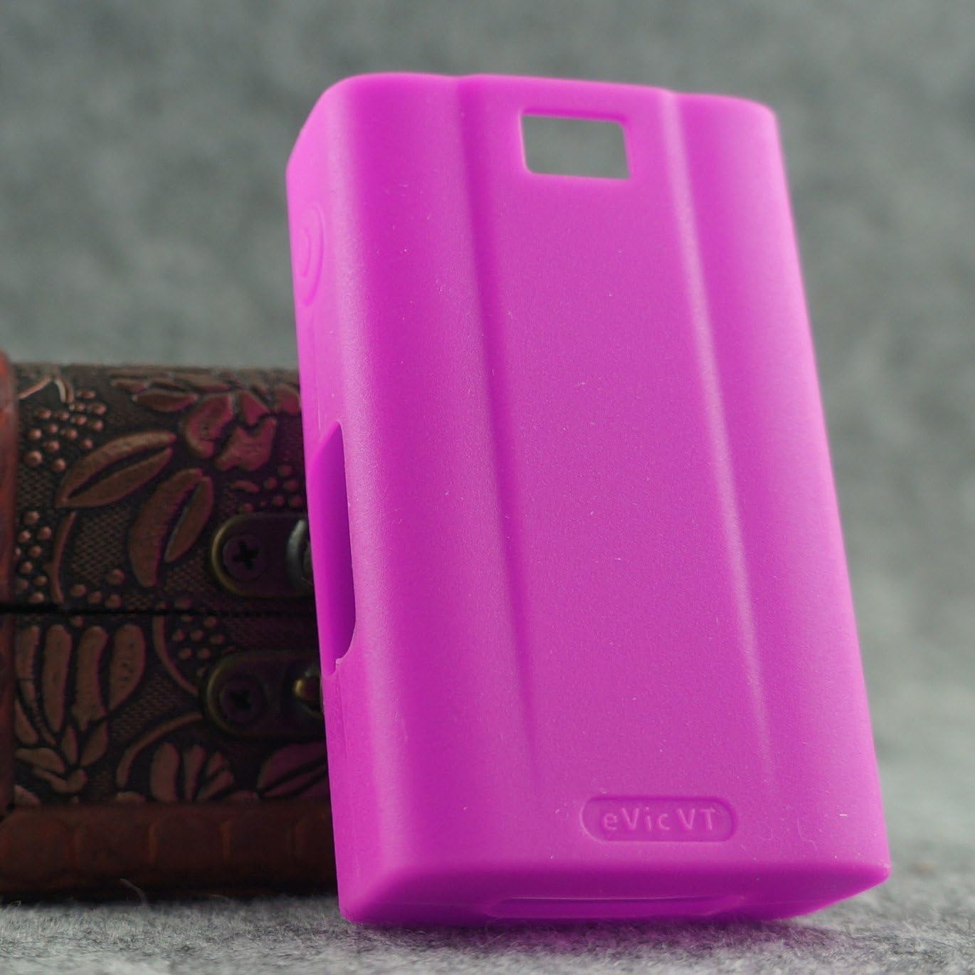 Silicone Case for eVic VT cover wrap skin (purple)