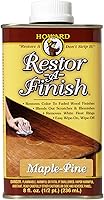 Vista 12 de Howard - Restor-A-Finish: Restaura tus acabados de madera de nogal. Repara arañazos, elimina manchas, anillos de calor o agua y más. Seguro
