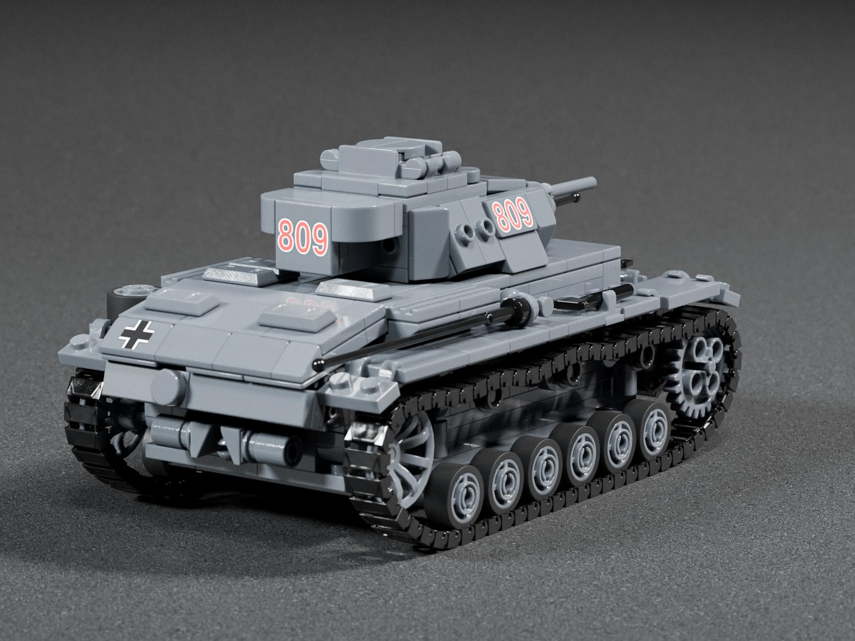 Panzer III Ausf.J zestaw klocków budowlanych